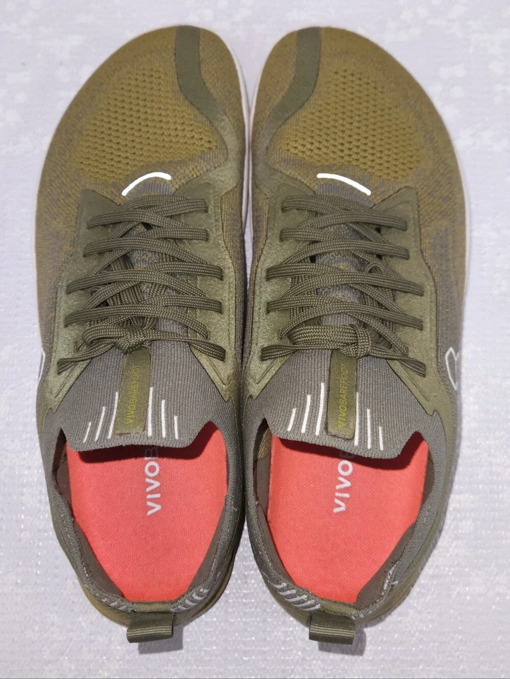 VivoBarefoot Primus Lite Knit Men's US 10 Forest Green Barefoot Athletic Sneaker